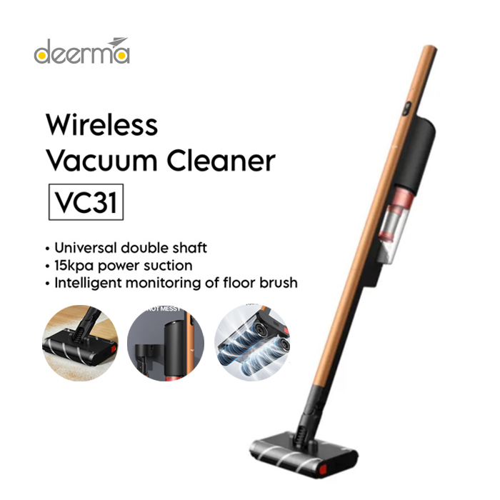 Deerma Vacuum Cleaner Penyedot Debu Cordless Portable - VC31 